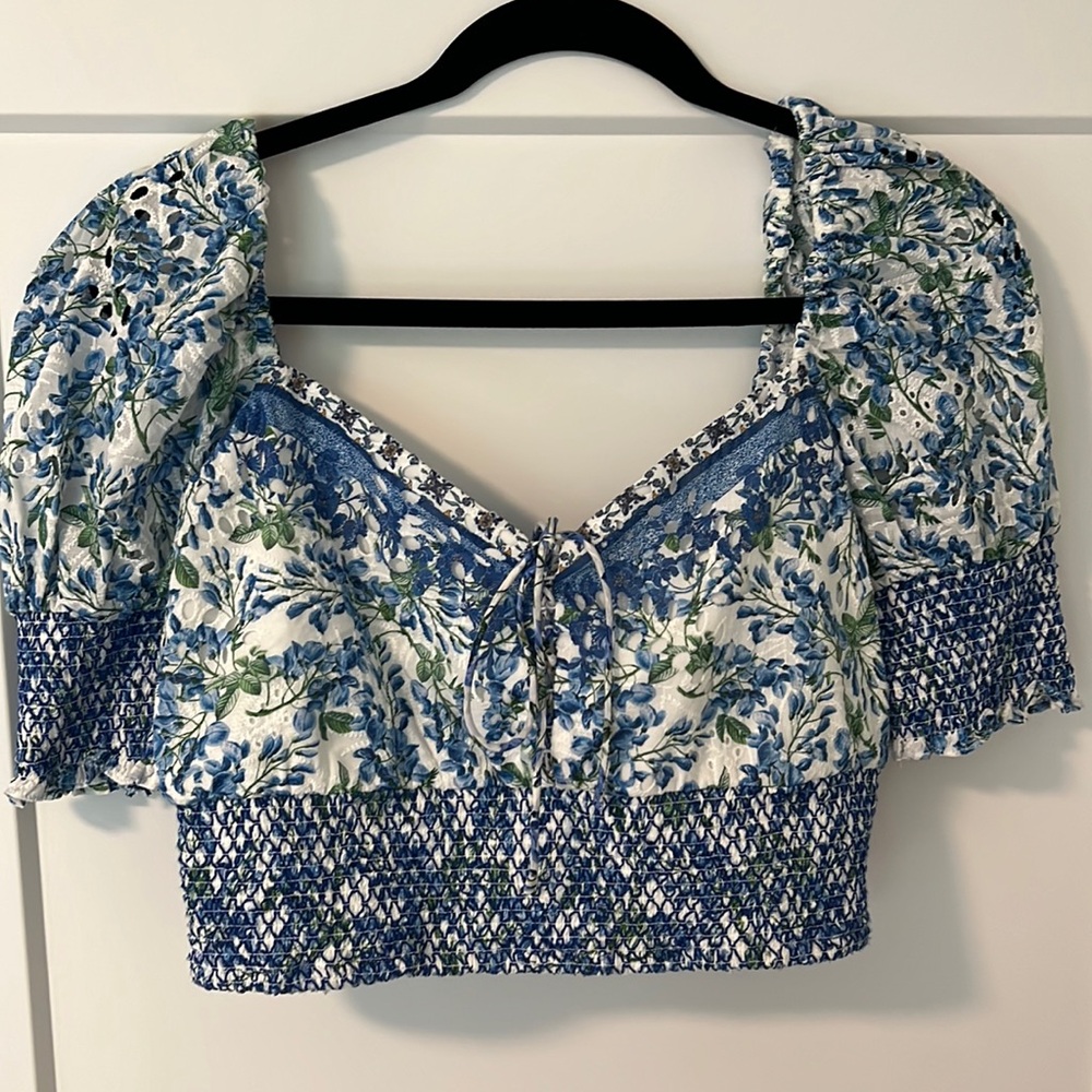 Alice + Olivia Crop Top